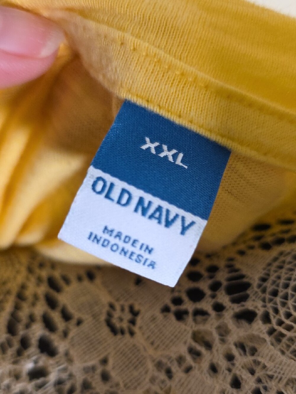 Old Navy Yellow Short Sleeve Tiered Dress - Picture 2 of 3